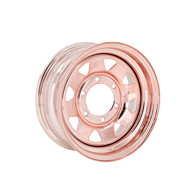 WATER TRANSFER PRINTING 8 SPOKE WHEEL PINK COLOR 