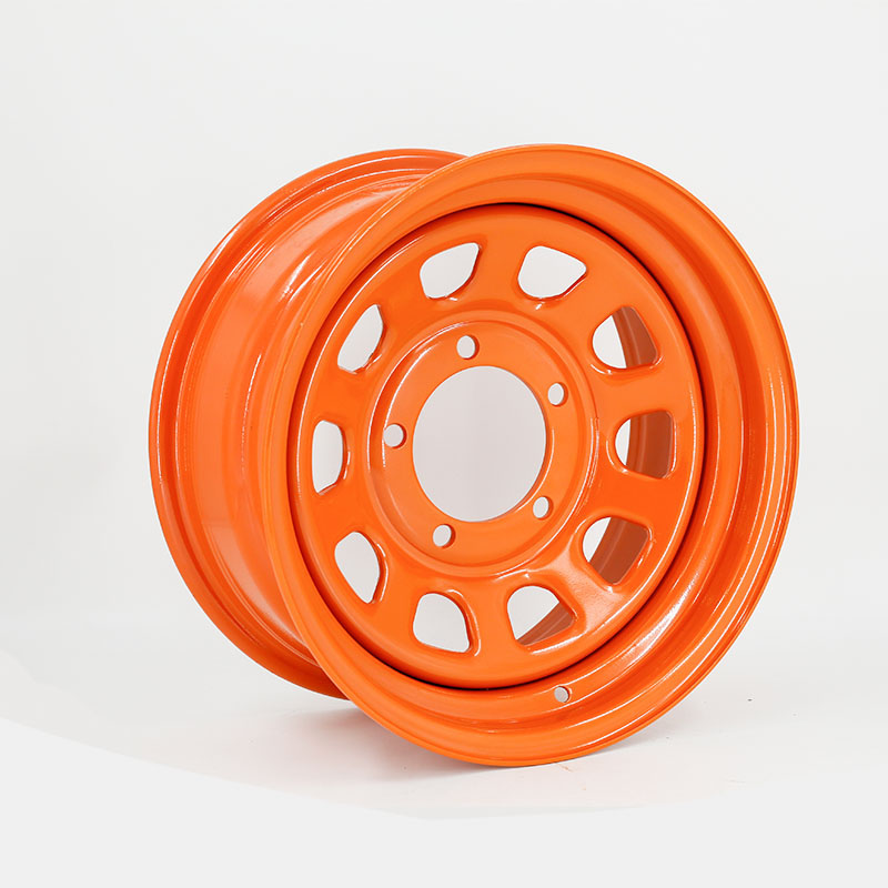 ORANGE DAYTONA WHEEL 4X4 WITH BIG X-FACTOR